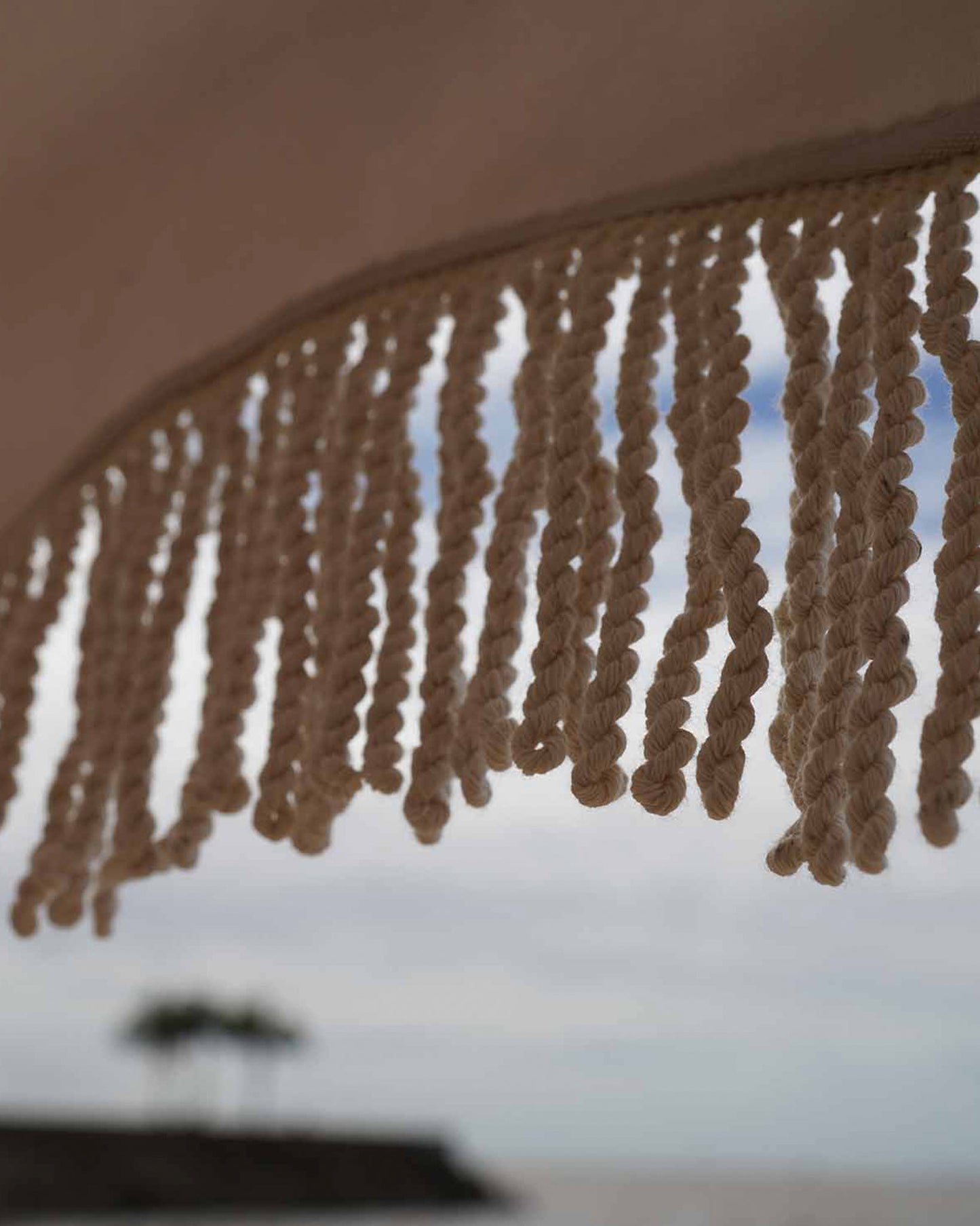 Parasol Marfil